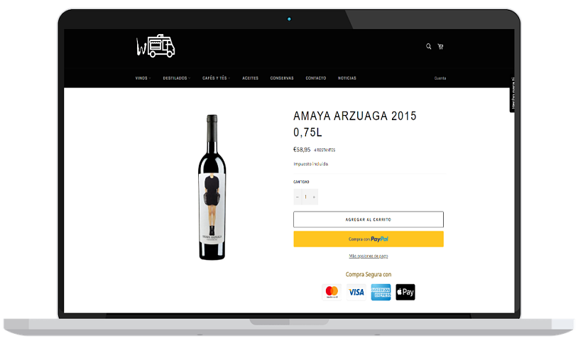 Tienda de vinos y destilados
